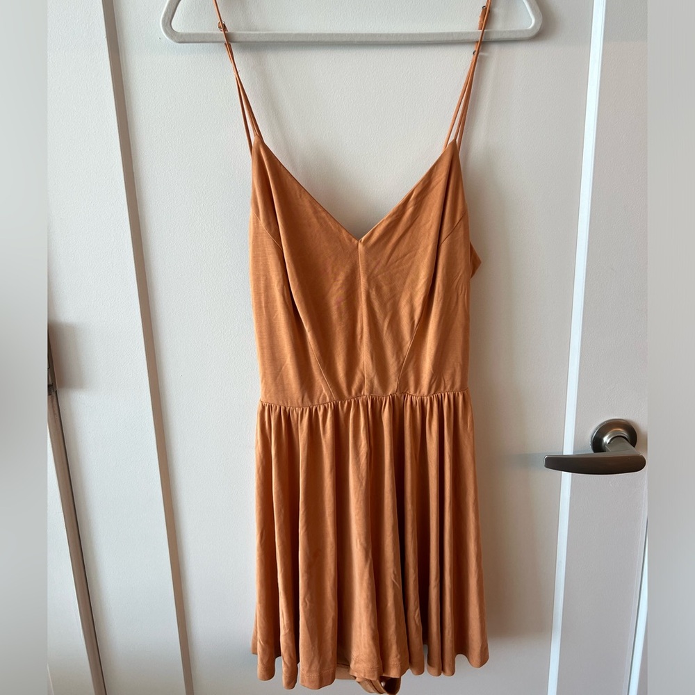 Urban Outfitters Orange Romper